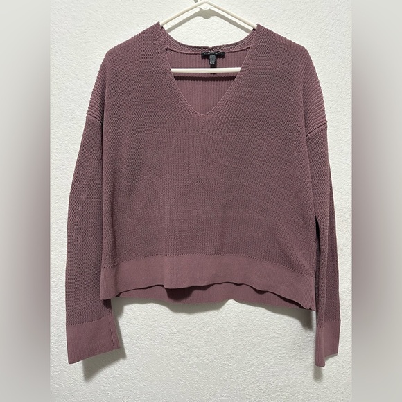 Eileen Fisher V-Neck Sweater Organic Cotton size XS - Picture 2 of 6